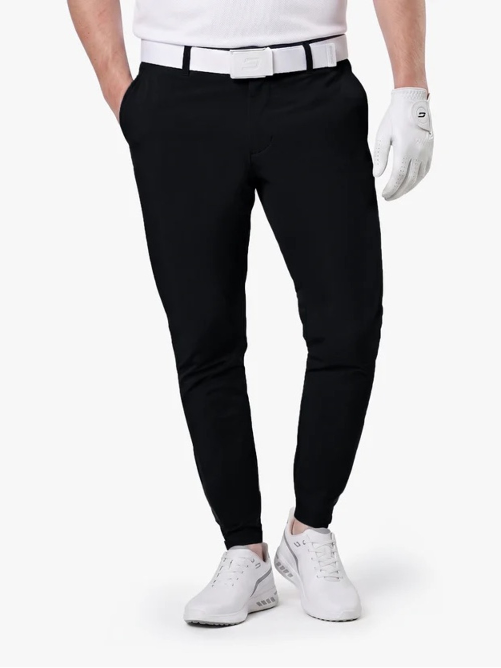 DRUIDS MEN'S GOLF JOGGERS - NEGRO